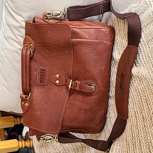 Duluth Trading Company All-Business Leather Briefcase
